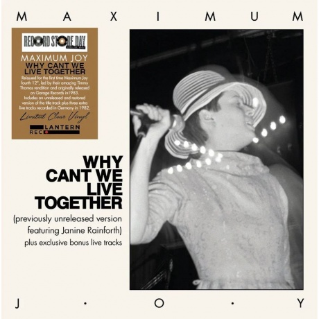 Maximum Joy - Why Can t We Live Togheter (V12) (coloured) (8054757320159) виниловая пластинка
Maximum Joy - Why Can t We Live Togheter (V12) (coloured) (8054757320159) виниловая пластинка