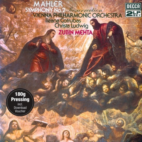 Zubin Mehta - Mahler: Symphony No.2 (0028948302444) виниловая пластинка
Zubin Mehta - Mahler: Symphony No.2 (0028948302444) виниловая пластинка