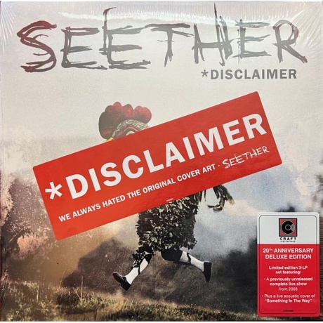 Seether - Disclaimer (0888072452473) виниловая пластинка
Seether - Disclaimer (0888072452473) виниловая пластинка