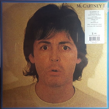 Paul McCartney - McCartney II (0602557567571) виниловая пластинка
Paul McCartney - McCartney II (0602557567571) виниловая пластинка