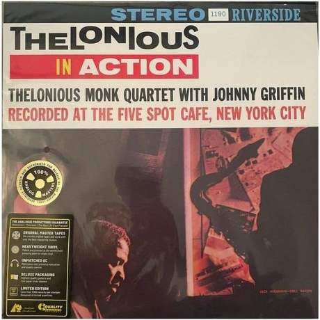 Thelonious Monk - Thelonious In Action (Analogue) (0753088019012) виниловая пластинка
Thelonious Monk - Thelonious In Action (Analogue) (0753088019012) виниловая пластинка