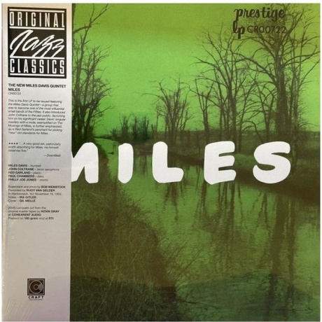 Miles Davis - Miles: The New Miles Davis Quintet (Analogue, Original Jazz Classics) (0888072588042) виниловая пластинка
Miles Davis - Miles: The New Miles Davis Quintet (Analogue, Original Jazz Classics) (0888072588042) виниловая пластинка