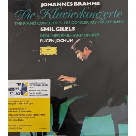 Emil Gilels - Brahms: Piano Concertos Nos.1 & 2 (Analogue, Original Source) (0028948664092) виниловая пластинка
Emil Gilels - Brahms: Piano Concertos Nos.1 & 2 (Analogue, Original Source) (0028948664092) виниловая пластинка
