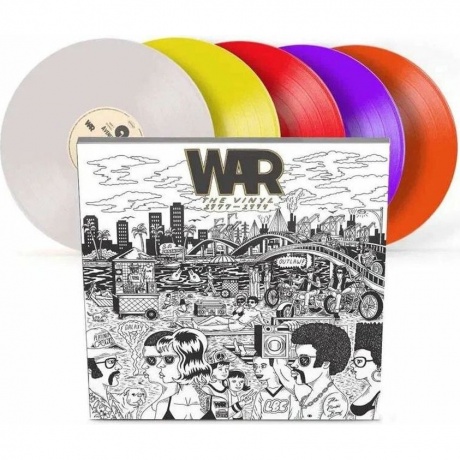 War - The Vinyl: 1977-1994 (Box) (coloured) (0603497822768) виниловая пластинка
War - The Vinyl: 1977-1994 (Box) (coloured) (0603497822768) виниловая пластинка