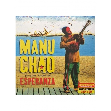 Manu Chao - Proxima Estacion Esperanza (5060281616074) виниловая пластинка
Manu Chao - Proxima Estacion Esperanza (5060281616074) виниловая пластинка