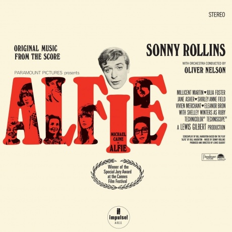 Sonny Rollins - Alfie (OST) (Analogue, Acoustic Sounds) (0602475207740) виниловая пластинка
Sonny Rollins - Alfie (OST) (Analogue, Acoustic Sounds) (0602475207740) виниловая пластинка