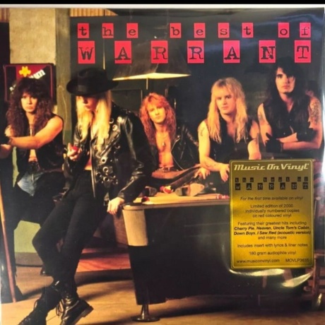 Warrant - Best Of Warrant (Red) (8719262032880) виниловая пластинка
Warrant - Best Of Warrant (Red) (8719262032880) виниловая пластинка