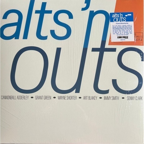 Various Artists - Blue Note: Alts'n Outs (coloured) (0602475775256) виниловая пластинка
Various Artists - Blue Note: Alts'n Outs (coloured) (0602475775256) виниловая пластинка