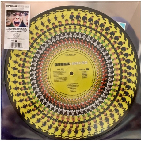 Supergrass - I Should Coco (zoetrope picture) (4099964139969) виниловая пластинка
Supergrass - I Should Coco (zoetrope picture) (4099964139969) виниловая пластинка