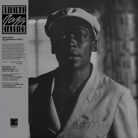 Miles Davis - The Musings Of Miles (Analogue, Original Jazz Classics) (0888072662643) виниловая пластинка
Miles Davis - The Musings Of Miles (Analogue, Original Jazz Classics) (0888072662643) виниловая пластинка