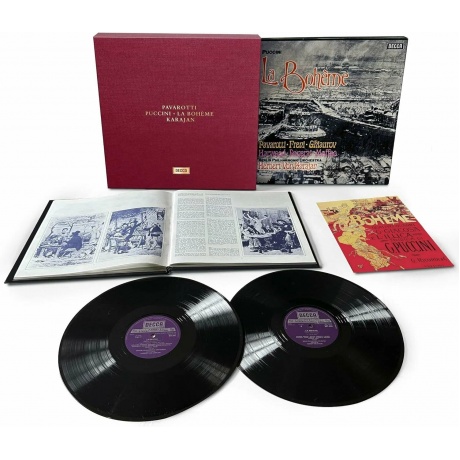 Luciano Pavarotti; Herbert von Karajan - Puccini: La Boheme (Box) (Analogue) (0028948705061) виниловая пластинка
Luciano Pavarotti; Herbert von Karajan - Puccini: La Boheme (Box) (Analogue) (0028948705061) виниловая пластинка