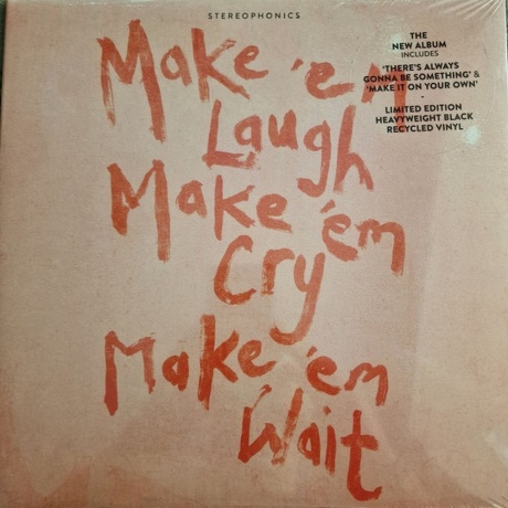 Stereophonics - Make 'Em Laugh, Make 'Em Cry, Make 'Em Wait (0602475197904) виниловая пластинка
Stereophonics - Make 'Em Laugh, Make 'Em Cry, Make 'Em Wait (0602475197904) виниловая пластинка