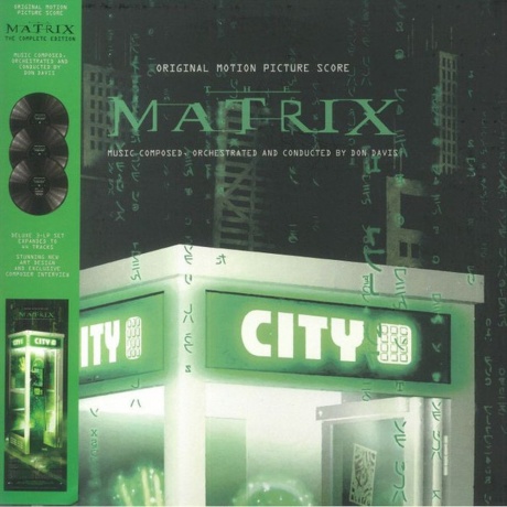 OST - Matrix - The Complete Edition (Don Davis) (0888072409385) виниловая пластинка
OST - Matrix - The Complete Edition (Don Davis) (0888072409385) виниловая пластинка