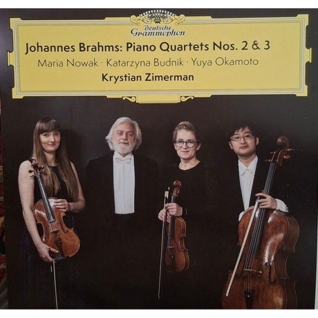 Krystian Zimerman; Maria Nowak; Katarzyna Budnik; Yuya Okamoto - Brahms: Piano Quartets Nos.2 & 3 (0028948646517) виниловая пластинка
Krystian Zimerman; Maria Nowak; Katarzyna Budnik; Yuya Okamoto - Brahms: Piano Quartets Nos.2 & 3 (0028948646517) виниловая пластинка