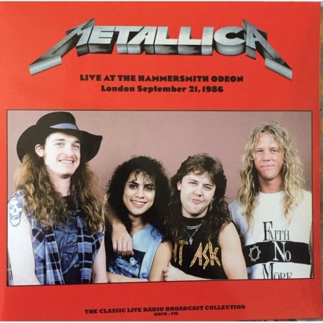 Metallica - Live At The Hammersmith Odeon, London 1986 (coloured) (9120005654624) виниловая пластинка
Metallica - Live At The Hammersmith Odeon, London 1986 (coloured) (9120005654624) виниловая пластинка