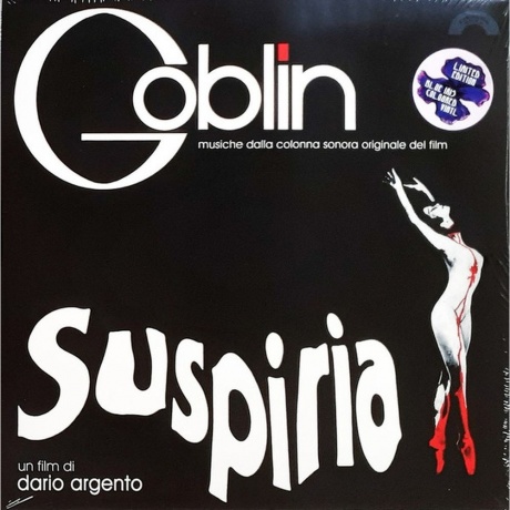 OST - Suspiria (Goblin) (coloured) (8004644011110) виниловая пластинка
OST - Suspiria (Goblin) (coloured) (8004644011110) виниловая пластинка