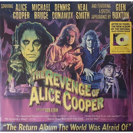 Alice Cooper - The Revenge Of Alice Cooper (Neon Yellow) (45 RPM) (4029759206811) виниловая пластинка
Alice Cooper - The Revenge Of Alice Cooper (Neon Yellow) (45 RPM) (4029759206811) виниловая пластинка