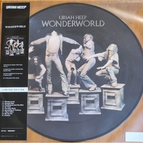 Uriah Heep - Wonderworld (Picture) (4050538689846) виниловая пластинка
Uriah Heep - Wonderworld (Picture) (4050538689846) виниловая пластинка