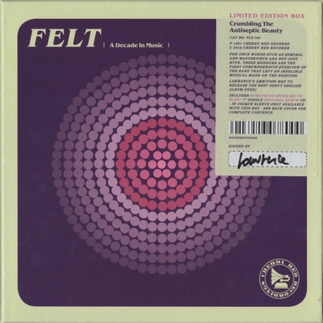 Felt - Crumbling The Antiseptic Beauty (V7) (Box) (5013929078000) виниловая пластинка
Felt - Crumbling The Antiseptic Beauty (V7) (Box) (5013929078000) виниловая пластинка