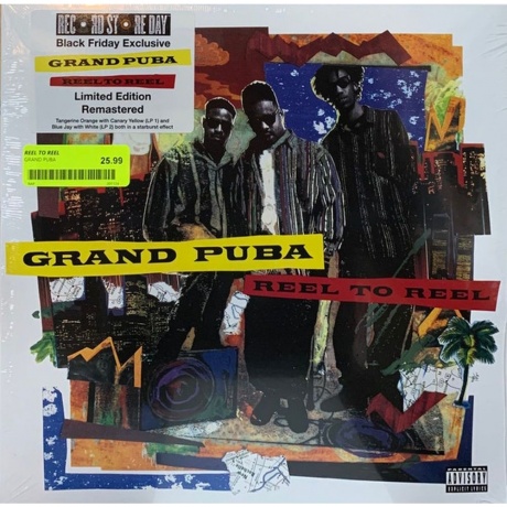 Grand Puba - Reel To Reel (coloured) (0016998513415) виниловая пластинка
Grand Puba - Reel To Reel (coloured) (0016998513415) виниловая пластинка