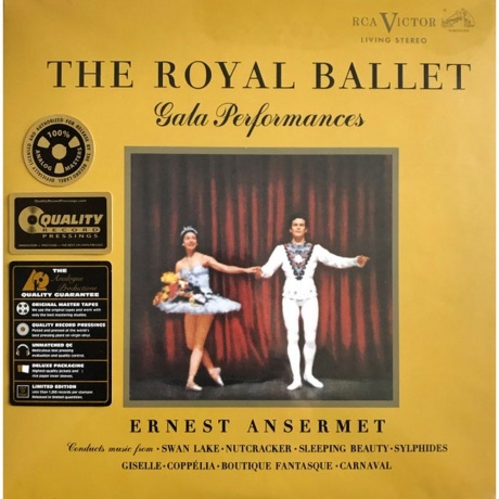 Ernest Ansermet - The Royal Ballet Gala Performances (Analogue) (0753088606519) виниловая пластинка
Ernest Ansermet - The Royal Ballet Gala Performances (Analogue) (0753088606519) виниловая пластинка