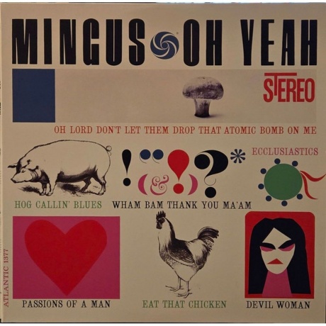 Charles Mingus - Oh Yeah (Analogue) (0753088753978) виниловая пластинка
Charles Mingus - Oh Yeah (Analogue) (0753088753978) виниловая пластинка
