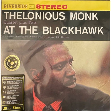 Thelonious Monk - At The Blackhawk (Analogue) (0753088117114) виниловая пластинка
Thelonious Monk - At The Blackhawk (Analogue) (0753088117114) виниловая пластинка