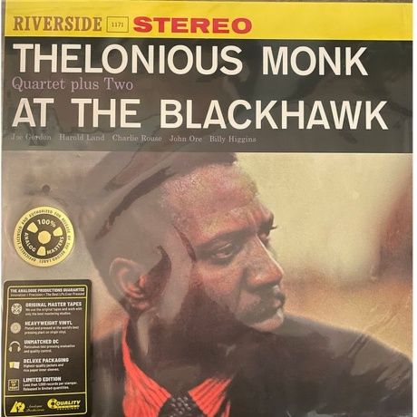 Thelonious Monk - At The Blackhawk (Analogue) (0753088117114) виниловая пластинка
Thelonious Monk - At The Blackhawk (Analogue) (0753088117114) виниловая пластинка