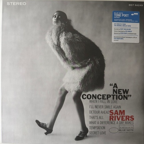 Sam Rivers - A New Conception (Analogue, Tone Poet) (0602455716101) виниловая пластинка
Sam Rivers - A New Conception (Analogue, Tone Poet) (0602455716101) виниловая пластинка