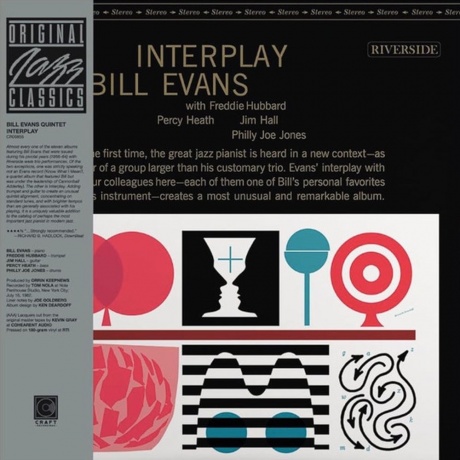 Bill Evans - Interplay (Analogue, Original Jazz Classics) (0888072662513) виниловая пластинка
Bill Evans - Interplay (Analogue, Original Jazz Classics) (0888072662513) виниловая пластинка