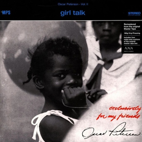 Oscar Peterson - Exclusively For My Friends: Girl Talk (4029759197898) виниловая пластинка
Oscar Peterson - Exclusively For My Friends: Girl Talk (4029759197898) виниловая пластинка