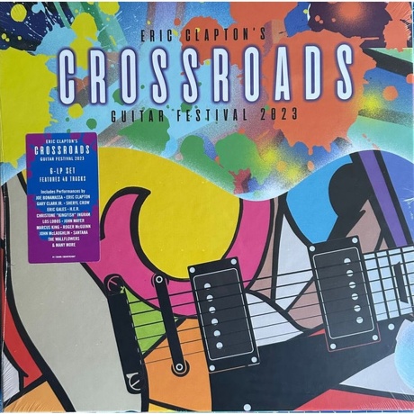 Eric Clapton - Crossroads Guitar Festival 2023 (Box) (0603497824687) виниловая пластинка
Eric Clapton - Crossroads Guitar Festival 2023 (Box) (0603497824687) виниловая пластинка