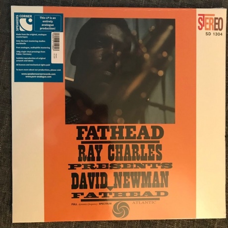 David Newman - Fathead (Analogue) (4260019715807) виниловая пластинка
David Newman - Fathead (Analogue) (4260019715807) виниловая пластинка