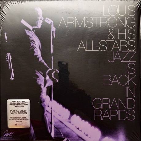 Louis Armstrong - Jazz Is Back In Grand Rapids (coloured) (0711574948116) виниловая пластинка
Louis Armstrong - Jazz Is Back In Grand Rapids (coloured) (0711574948116) виниловая пластинка