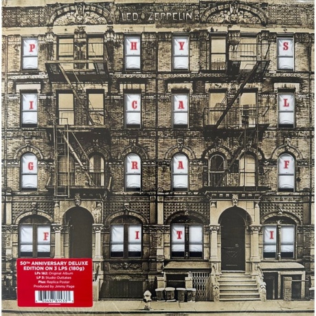 Led Zeppelin - Physical Graffiti - deluxe (0603497815333) виниловая пластинка
Led Zeppelin - Physical Graffiti - deluxe (0603497815333) виниловая пластинка