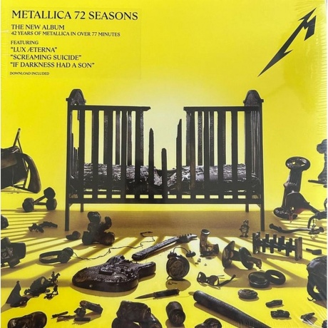 Metallica - 72 Seasons (coloured) (0602455012470) виниловая пластинка
Metallica - 72 Seasons (coloured) (0602455012470) виниловая пластинка