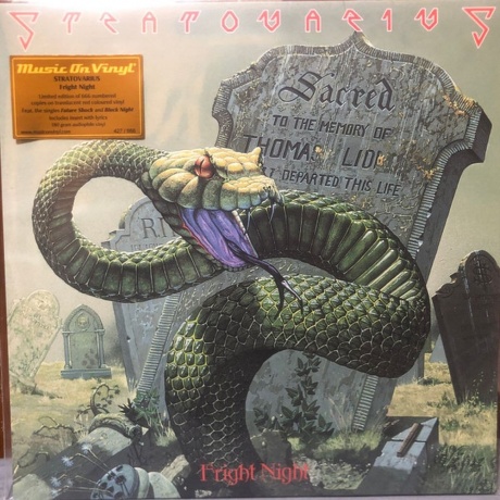 Stratovarius - Fright Night (coloured) (8719262040274) виниловая пластинка
Stratovarius - Fright Night (coloured) (8719262040274) виниловая пластинка