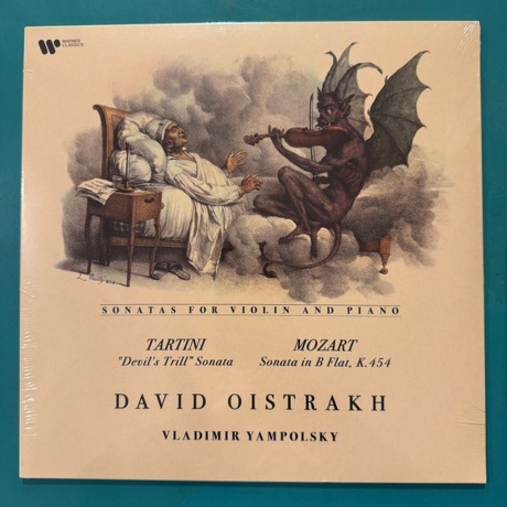 David Oistrach - Tartini: Devil's Trill Sonata/ Mozart: Sonata In B-Flat K. 454 (5021732753441) виниловая пластинка
David Oistrach - Tartini: Devil's Trill Sonata/ Mozart: Sonata In B-Flat K. 454 (5021732753441) виниловая пластинка