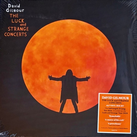 David Gilmour - Luck And Strange Concerts (0198029270112) виниловая пластинка
David Gilmour - Luck And Strange Concerts (0198029270112) виниловая пластинка