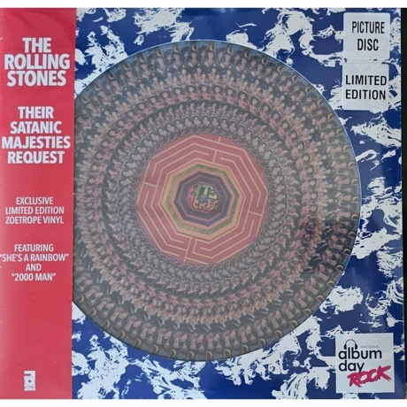 Rolling Stones - Their Satanic Majesties Request (Zoetrope) (0018771226611) виниловая пластинка
Rolling Stones - Their Satanic Majesties Request (Zoetrope) (0018771226611) виниловая пластинка