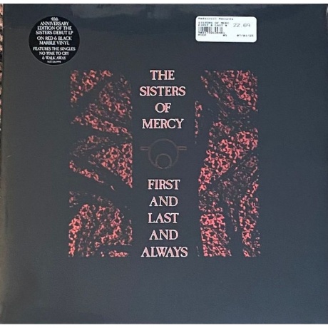 Sisters Of Mercy - First And Last And Always (40Th Anniversary) (Black & Red Marbled) (5021732634481) виниловая пластинка
Sisters Of Mercy - First And Last And Always (40Th Anniversary) (Black & Red Marbled) (5021732634481) виниловая пластинка