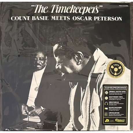 Count Basie & Oscar Peterson - The Timekeepers (Analogue) (0753088165016) виниловая пластинка
Count Basie & Oscar Peterson - The Timekeepers (Analogue) (0753088165016) виниловая пластинка