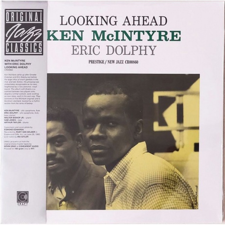 Ken McIntyre & Eric Dolphy - Looking Ahead (Analogue, Original Jazz Classics) (0888072675896) виниловая пластинка
Ken McIntyre & Eric Dolphy - Looking Ahead (Analogue, Original Jazz Classics) (0888072675896) виниловая пластинка