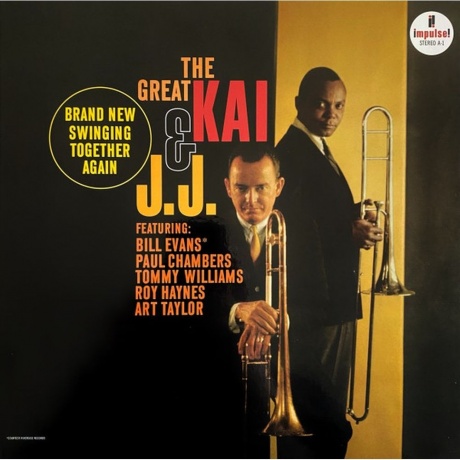Kai Winding & J.J. Johnson - The Great Kai & J.J. (Analogue, Acoustic Sounds) (0602475207757) виниловая пластинка
Kai Winding & J.J. Johnson - The Great Kai & J.J. (Analogue, Acoustic Sounds) (0602475207757) виниловая пластинка