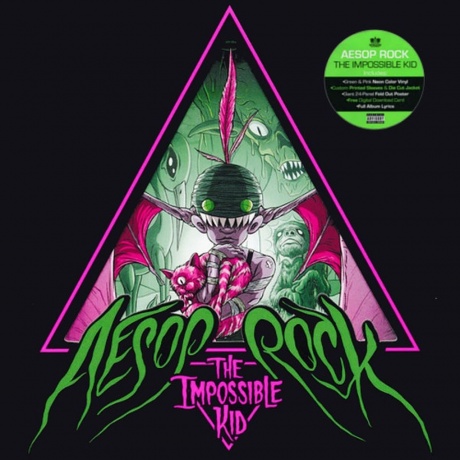 Aesop Rock - The Impossible Kid (coloured) (0826257021311) виниловая пластинка
Aesop Rock - The Impossible Kid (coloured) (0826257021311) виниловая пластинка