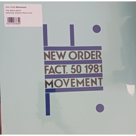 New Order - Movement (5021732836359) виниловая пластинка
New Order - Movement (5021732836359) виниловая пластинка