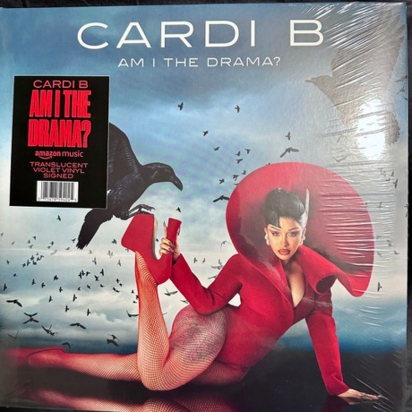 Cardi B - Am I The Drama (Translucent Violet) (0075678594045) виниловая пластинка
Cardi B - Am I The Drama (Translucent Violet) (0075678594045) виниловая пластинка