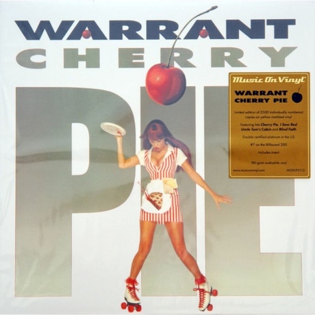 Warrant - Cherry Pie (Yellow Marbled) (8719262033245) виниловая пластинка
Warrant - Cherry Pie (Yellow Marbled) (8719262033245) виниловая пластинка