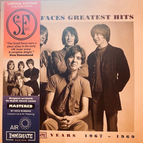 Small Faces - Greatest Hits The Immediate Years 1967-1969 (Coloured) (5060767444245) виниловая пластинка
Small Faces - Greatest Hits The Immediate Years 1967-1969 (Coloured) (5060767444245) виниловая пластинка