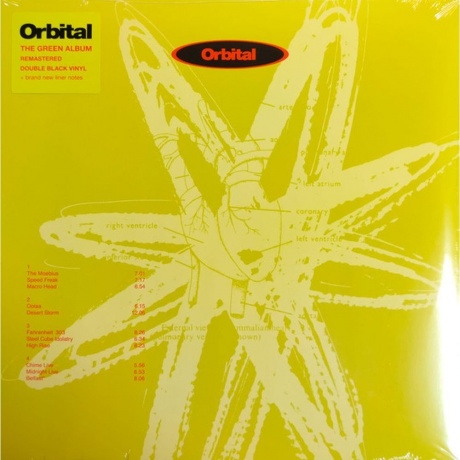 Orbital - Orbital (Green Album) (5061017252276) виниловая пластинка
Orbital - Orbital (Green Album) (5061017252276) виниловая пластинка